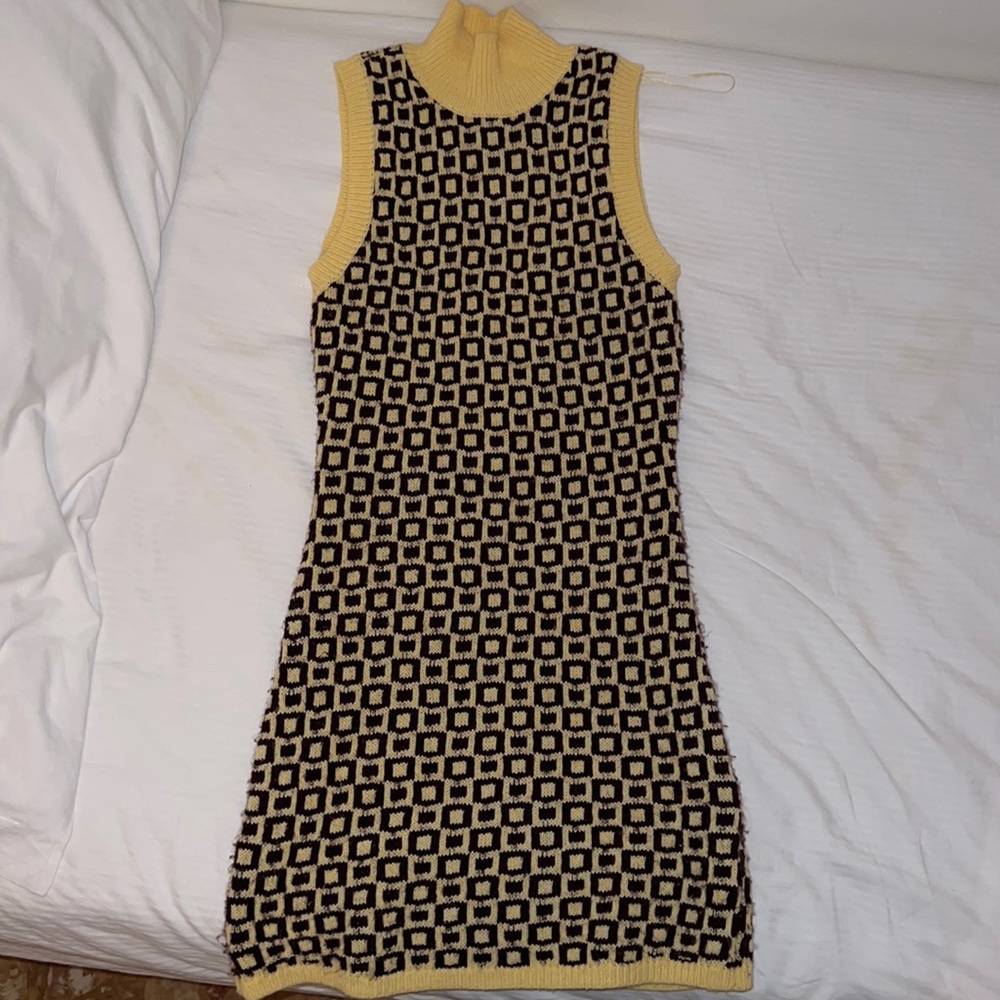 Zara sweater bodycon dress